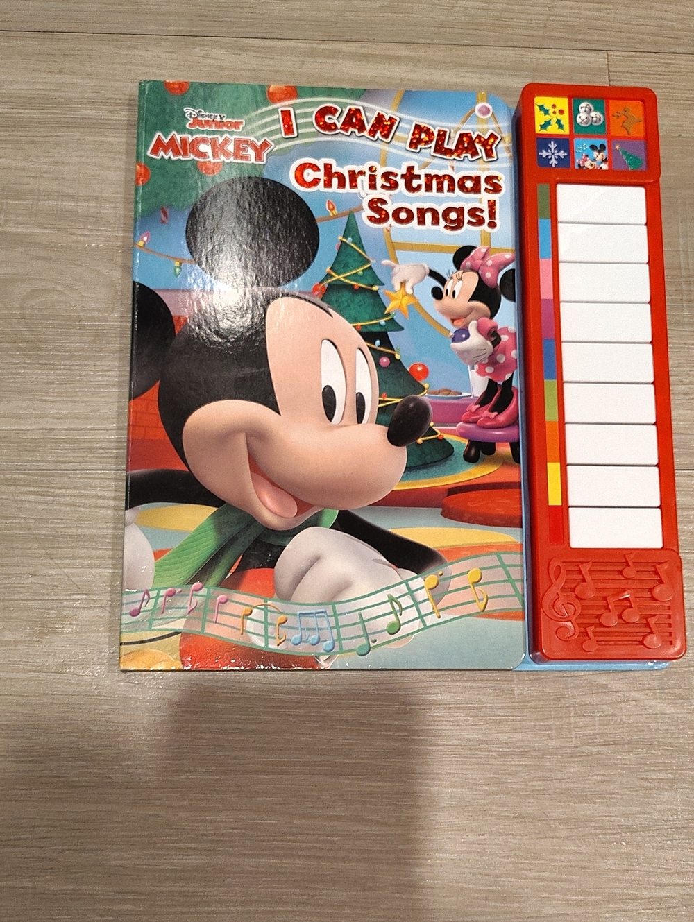 Disney Mickey I Can Play Christmas Songs! Sound Book - Red, Green, White
